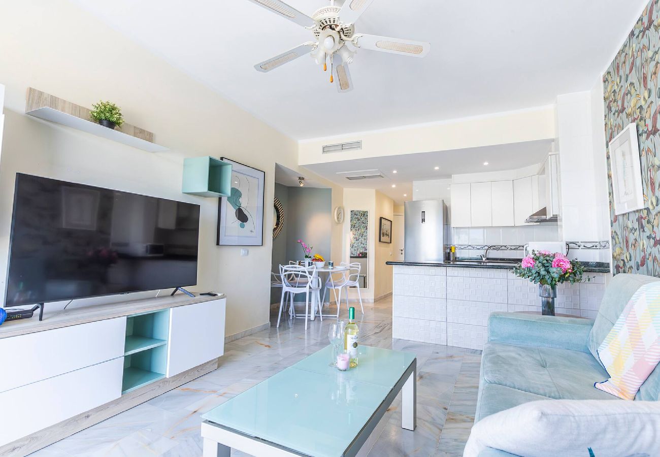Apartamento en Costa Adeje - Apartamento en primera línea playa El Duque 