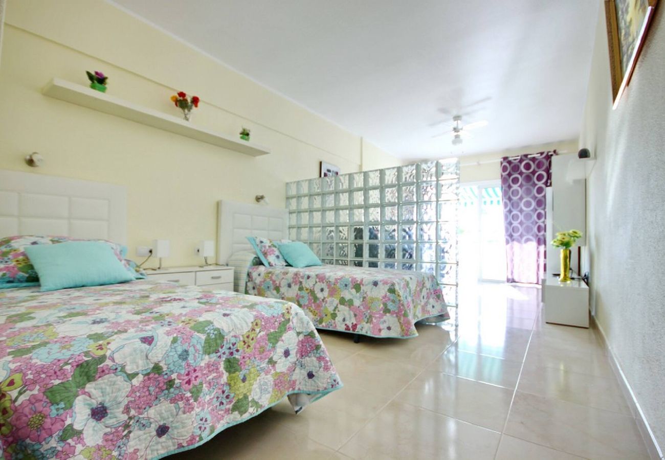 Studio in Costa Adeje - Beachfront studio El Duque D25