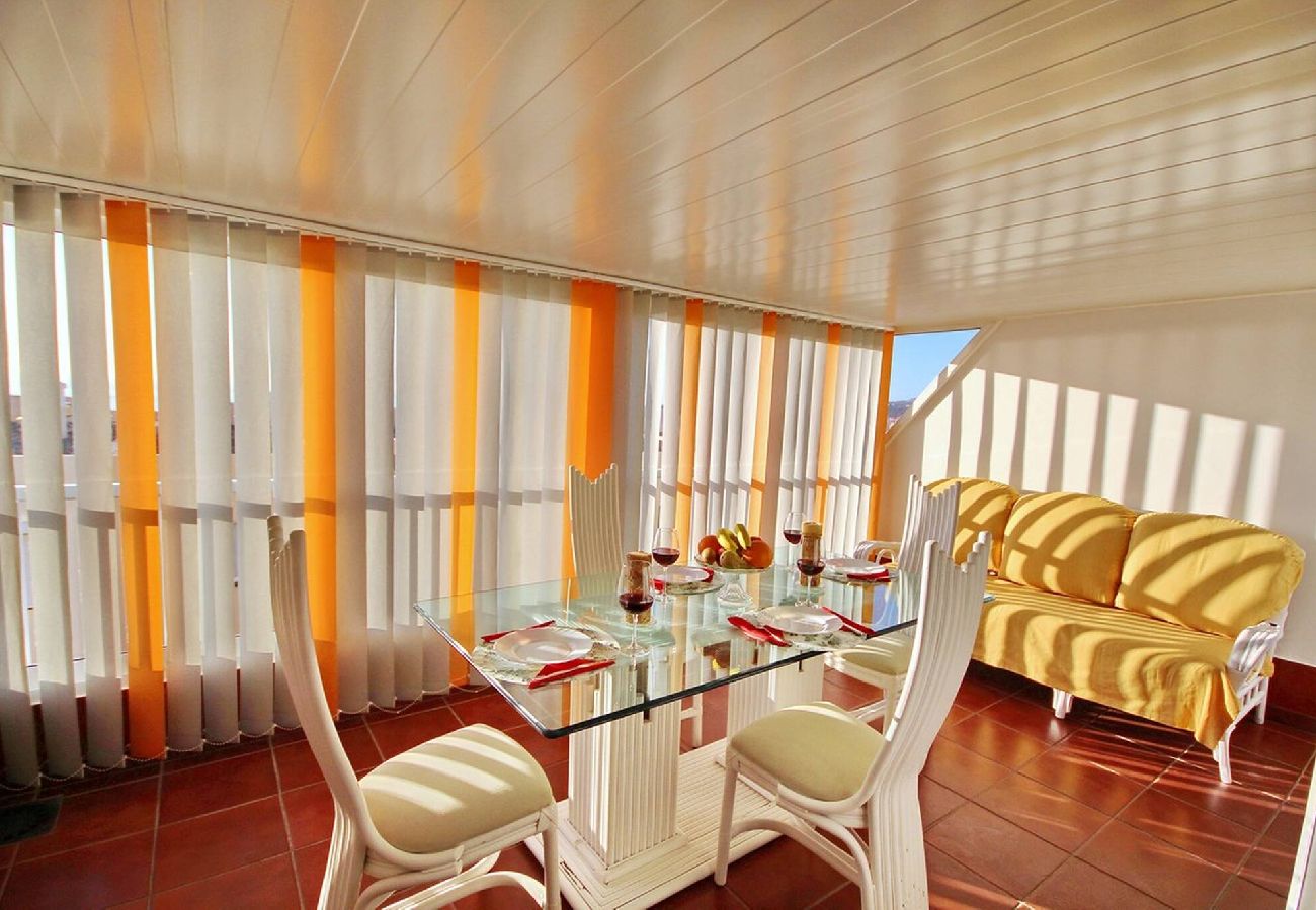 Casa a schiera a Costa Adeje - Casa a schiera con vista mare a Costa Adeje